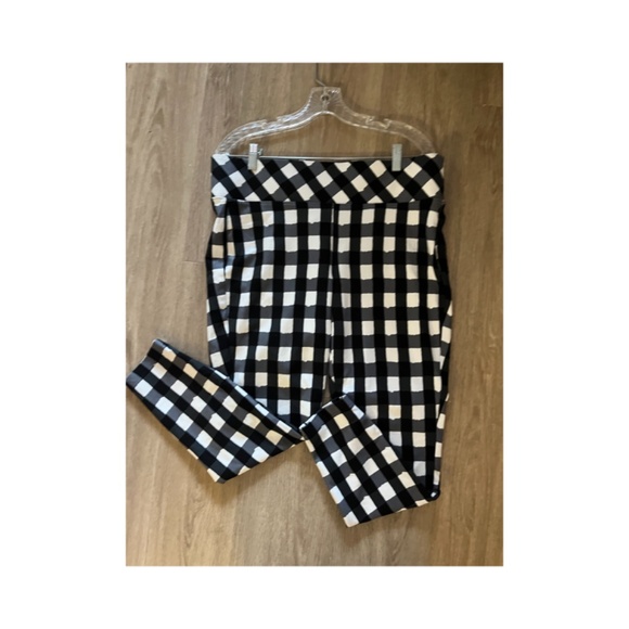 Torrid Betsy Johnson Plaid high waist pull on legging preppy pant - Picture 3 of 6